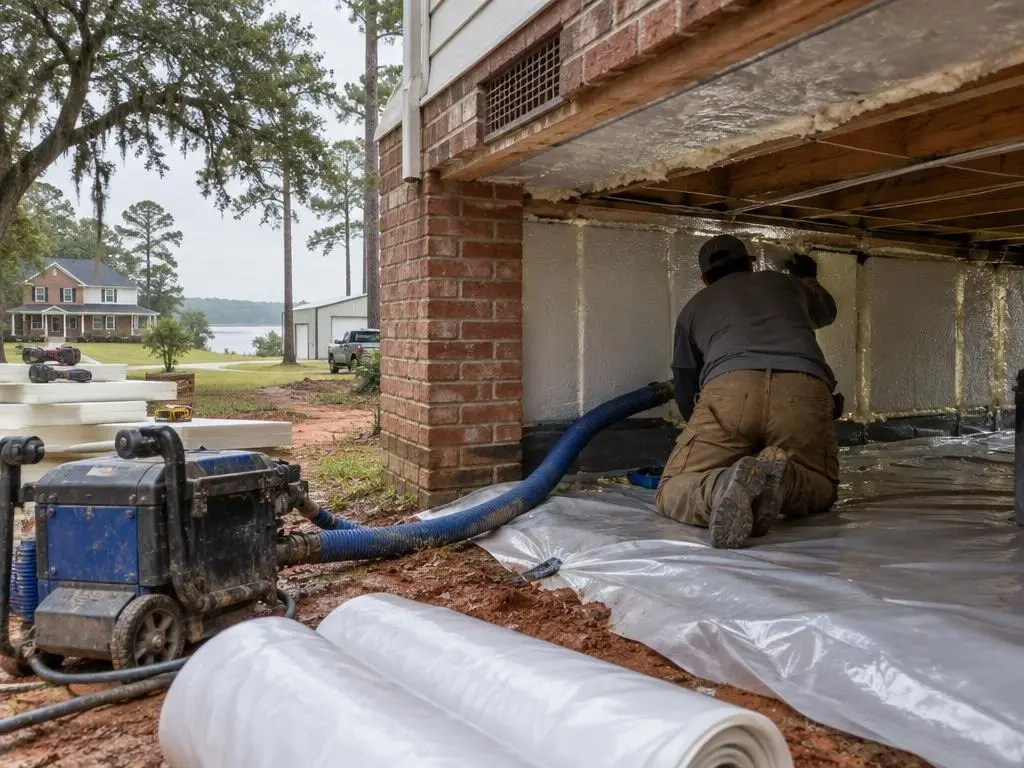Crawl Space Insulation & Encapsulation in Montgomery, AL